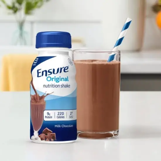 Ensure Original Nutrition Shake - Milk Chocolate - 16ct/128 fl oz image {5}