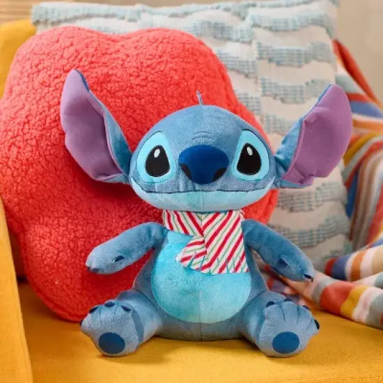 Disney Lilo & Stitch Holiday Large Plush: Polyester Character Stuffed Animal image {2}