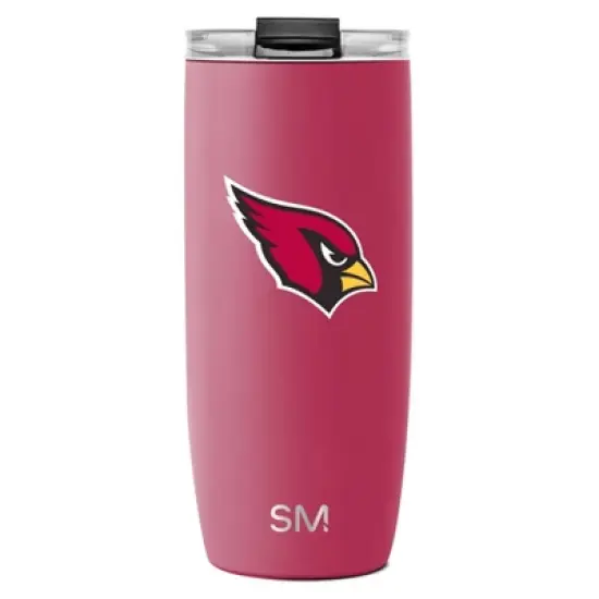 NFL Arizona Cardinals Simple Modern Stainless Steel Voyager Travel Mug - 20oz image {3}