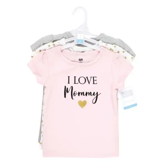 Hudson Baby Infant Girl Short Sleeve T-Shirts, Girl Mommy image {1}