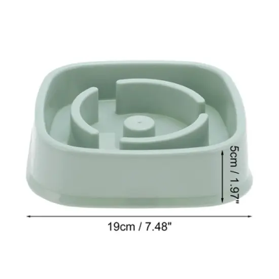 Unique Bargains Lightweight Non-Skid Water Dog Bowl 1 Pc image {1}