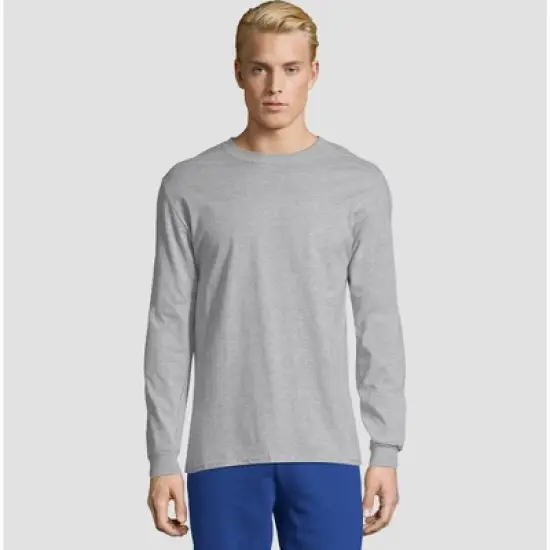 Hanes Men's Long Sleeve Beefy T-Shirt image {8}