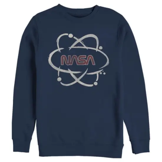 Men's NASA Atom Path Logo Sweatshirt image {2}