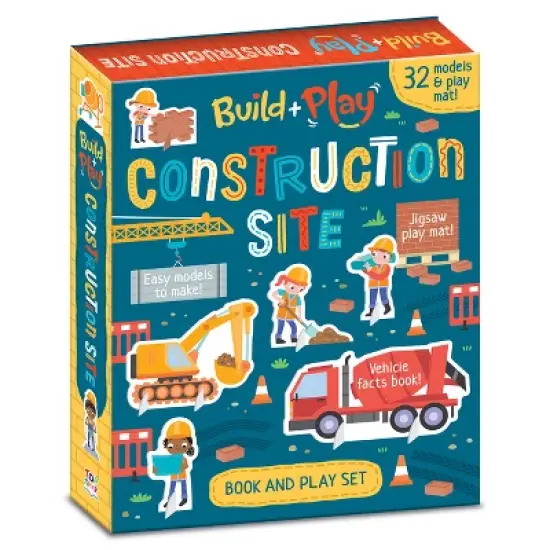Build and Play Construction - (Build and Play Kit) by  Robyn Gale (Mixed Media Product) image {1}