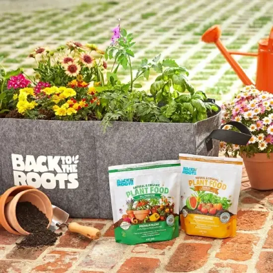 Back to the Roots 1.5lb Organic Plant Food All Purpose Premium Blend: Nutrient-Rich for Indoor & Outdoor Gardens, Non-Synthetic image {4}