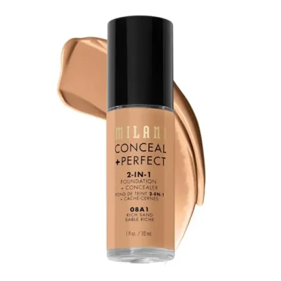 Milani Conceal + Perfect 2-in-1 Foundation + Concealer - 1 fl oz image {28}