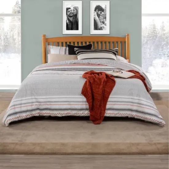 Full/Queen Oak Tree Headboard with Frame Included Natural - Hillsdale Furniture image {10}