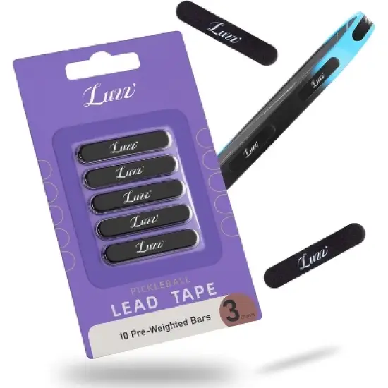 Pickleball Lead Tape - Super High Adhesive Lead Tape - Designed Specifically for Pickleball Paddles - Building The Perfect Moment of Hitting a Ball image {7}