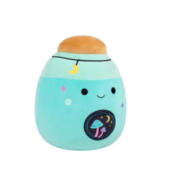 Squishmallows 12" Neon Teal Potion with Black Mushroom Label Medium Plush: Polyester Stuffed Animal Character image {4}