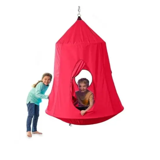 HearthSong HugglePod HangOut Nylon Hanging Tent image {7}