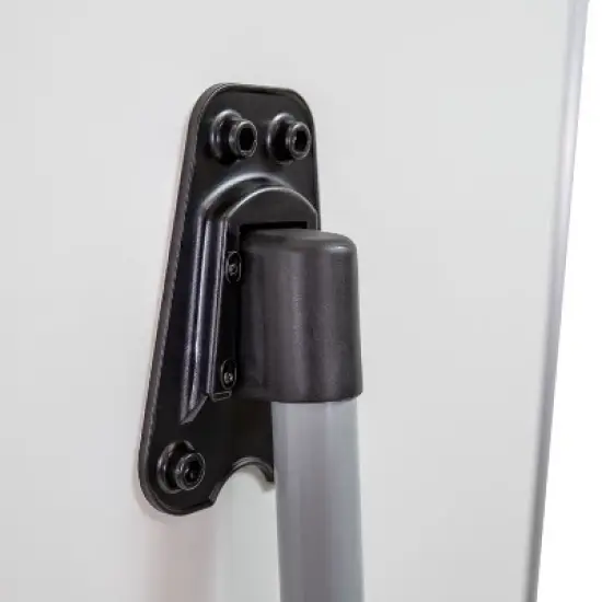 Sunnydaze Adjustable Height Magnetic Mobile Whiteboard and Flipchart Easel - 59" to 78" H image {11}