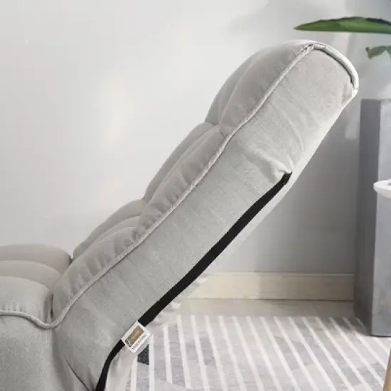 Single sofa reclining chair Japanese chair lazy sofa tatami balcony reclining chair leisure sofa adjustable chair image {6}