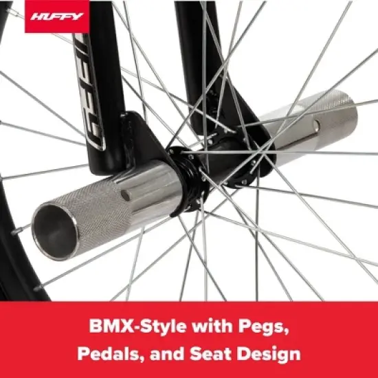 Huffy Spectre BMX Bike - 20" Wheels - Smoke Chrome image {11}