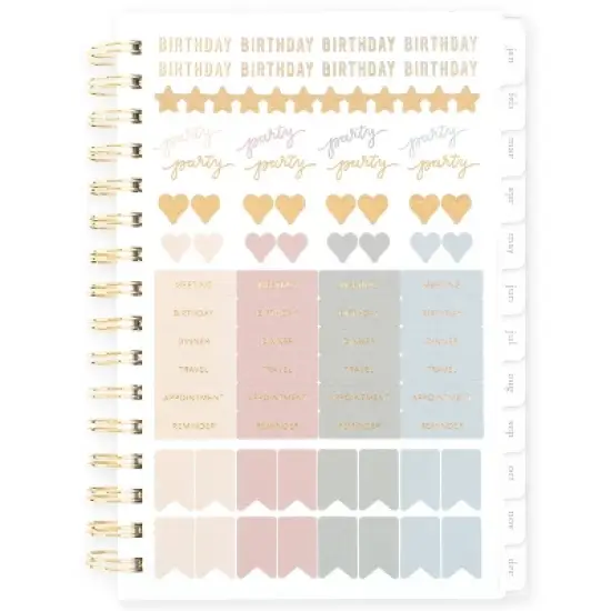 Sugar Paper Essentials 8.5"x6.125" Small 2026 First Pink Dot Planner image {3}