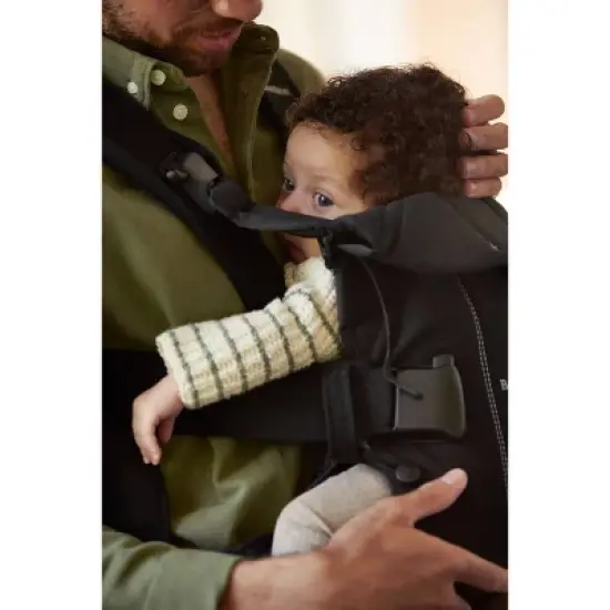 BabyBjorn Baby Carrier One - Woven Black image {4}