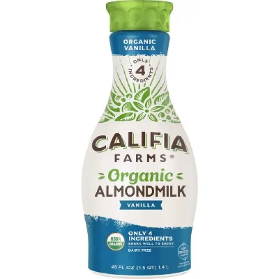 Califia Farms Organic Non-Dairy Almond Milk image {10}