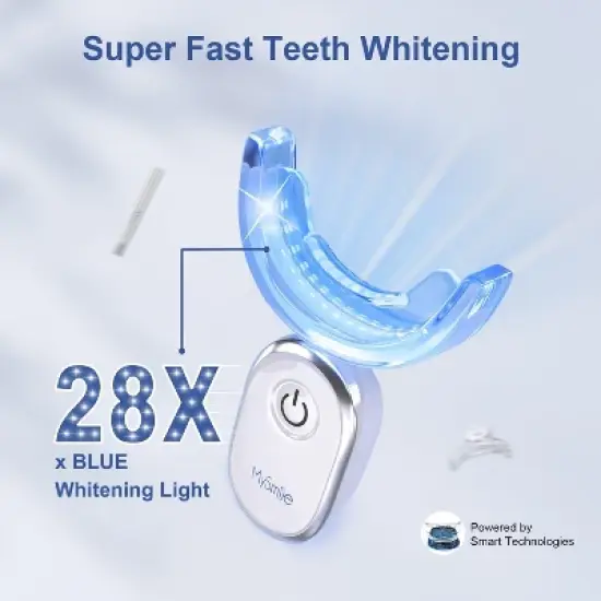 MySmile 35% CP Teeth Whitening Kit Enhanced Teeth Whitener, 4 Pc Teeth Whitening Pen, 24 Treatments image {2}