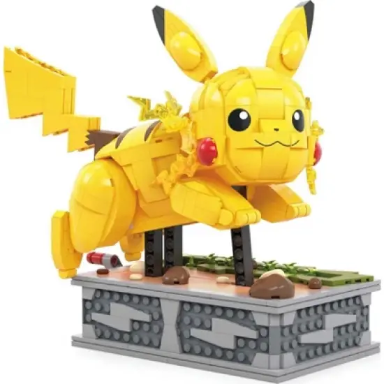 MEGA Pok&eacute;mon Motion Pikachu Mechanized Building Set - 1092pcs image {3}