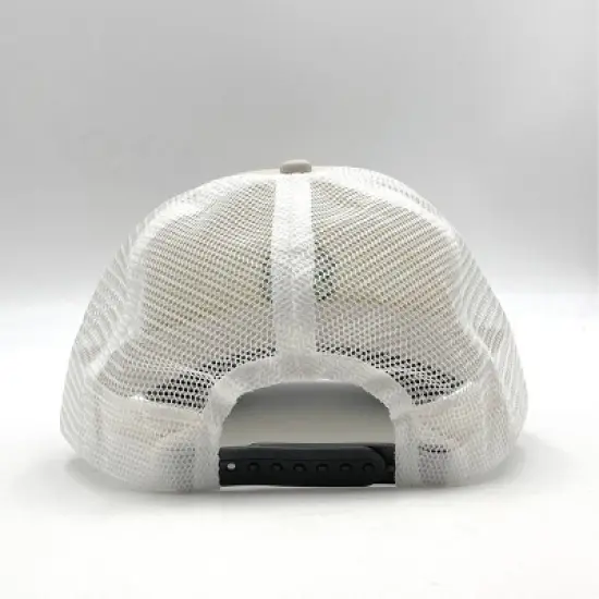 Men's Clover Foam Trucker Baseball Hat - White/Green/Cream image {2}