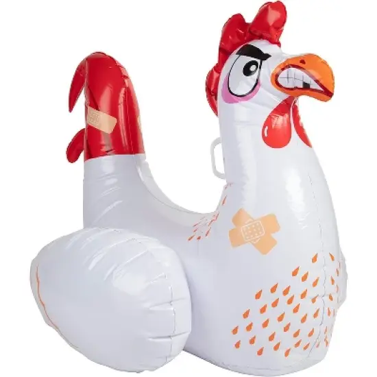 Chicken Fight Inflatable Pool Float Game Set - Includes 2 Giant Battle Ride-Ons - Flip Your Friends to Win! - for Kids and Adults image {3}