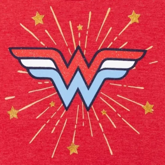 DC Comics Justice League Wonder Woman Graphic T-Shirt & Shorts Wonder Woman image {3}