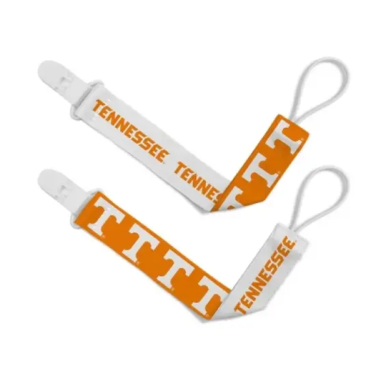 BabyFanatic Officially Licensed Unisex Pacifier Clip 2-Pack - NCAA Tennessee Volunteers - Officially Licensed Baby Apparel image {5}
