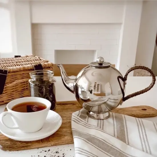 Nick Munro Spheres Tea Infuser Large Wicker Handle image {3}