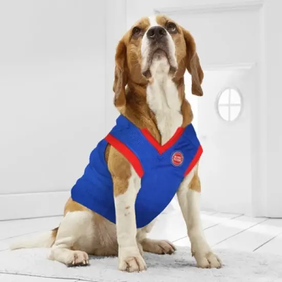 NBA Detroit Pistons Pets Basketball Mesh Jersey image {3}