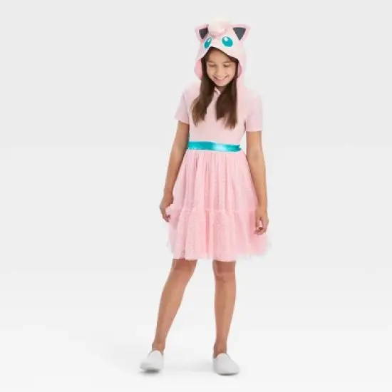Girls' Pokemon Jigglypuff Dress - Light Pink image {2}