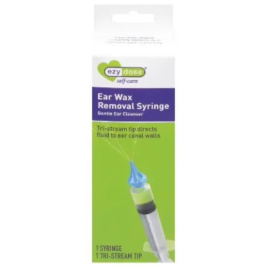 Ezy Dose Ear Wax Removal Syringe Gentle Self-Care Ear Cleanser 1 ea image {5}