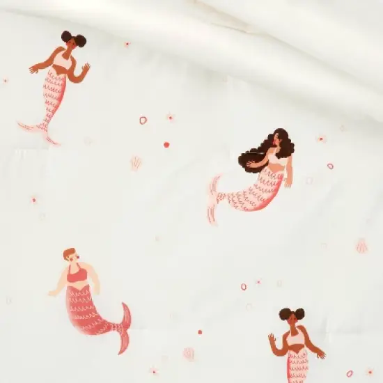 Toddler Mermaid Cotton Kids' Comforter  - Pillowfort&trade; image {2}