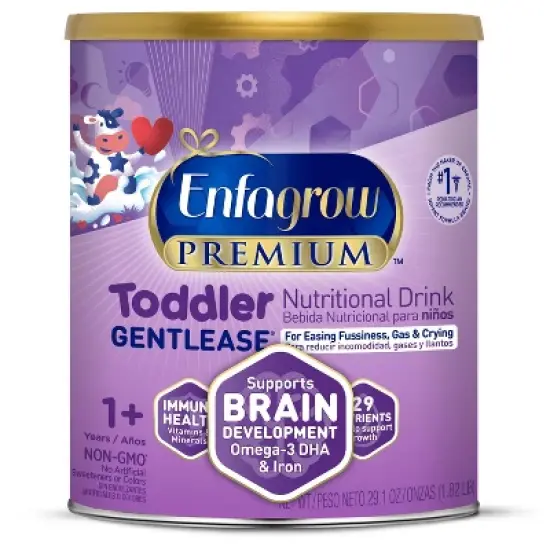 Enfagrow Gentlease Toddler Can - 29.1oz image {2}