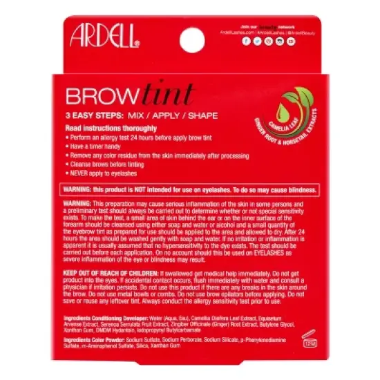 Ardell Brow Tint - 12ct image {3}