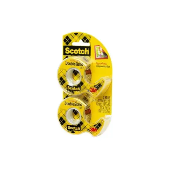 Scotch Double Sided Permanent Tape .75" x 300" image {15}