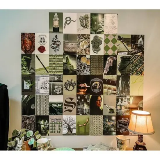 Harry Potter Slytherin Collage Kit - Con*Quest Journals image {2}