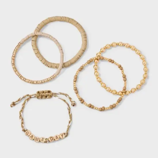 Game Day Bracelet Set 5pc - Wild Fable&trade; image {11}