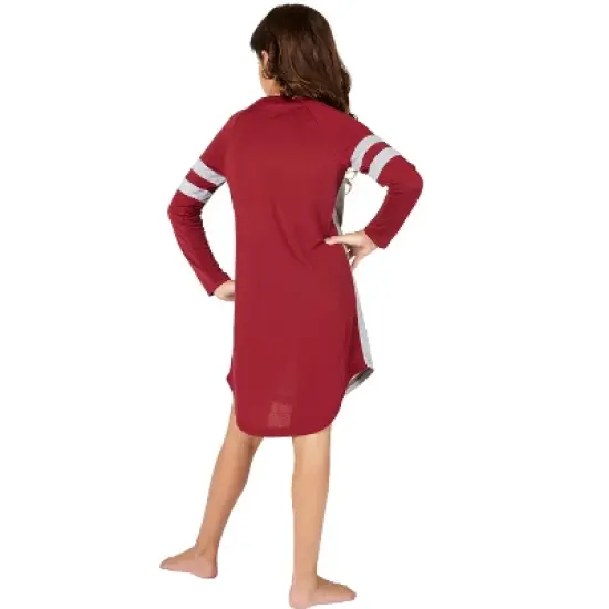 Harry Potter Hermione Varsity Gryffindor Quidditch Fantastic Pajama Holiday Nightgown image {1}