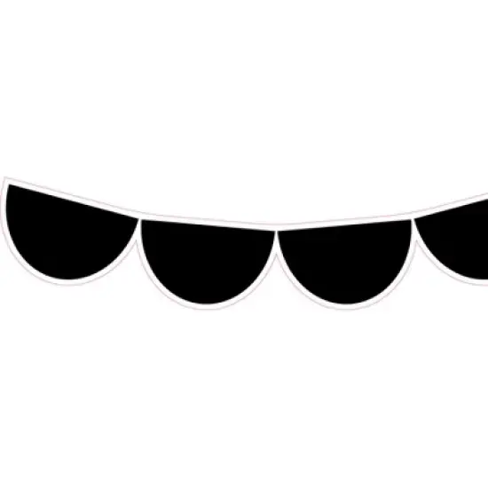 Creative Teaching Press&reg; Black Half-Dots EZ Border&trade;, 48 Feet Per Pack, 3 Packs image {1}