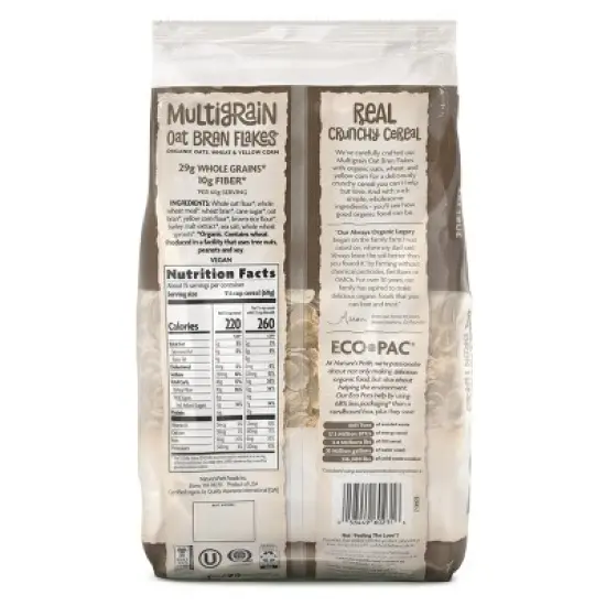 Nature's Path Organic Multigrain Flakes Cold Cereal - 6ct / 32oz image {1}