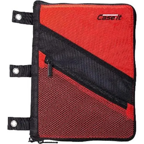Case It Tablet Binder Accessory Fits Any Standard 3 Ring Letter Size Binder, Zipper Closure image {5}