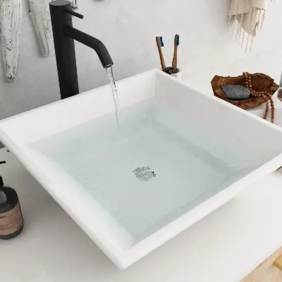 FUFU&GAGA Bathroom Cabinet with Pedestal Basin Stylish Storage Solution Original Wood Colour image {3}