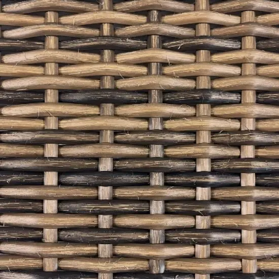 Christopher Knight Home Hampton Outdoor Acacia Wood and Wicker Adjustable Chaise Lounge image {5}