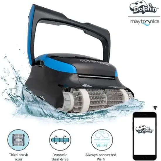 Nautilus CC Supreme Robotic Pool Vacuum Cleaner image {1}
