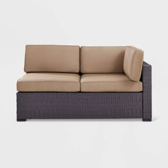 Crosley Biscayne Outdoor Patio Loveseat with Cushions image {7}