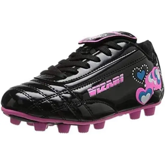 Vizari Shiny Retro Hearts Firm Ground Soccer Shoe (Toddler/Little Kid/Big Kid): Stylish and Supportive Footwear for Young Football Enthusiasts image {10}