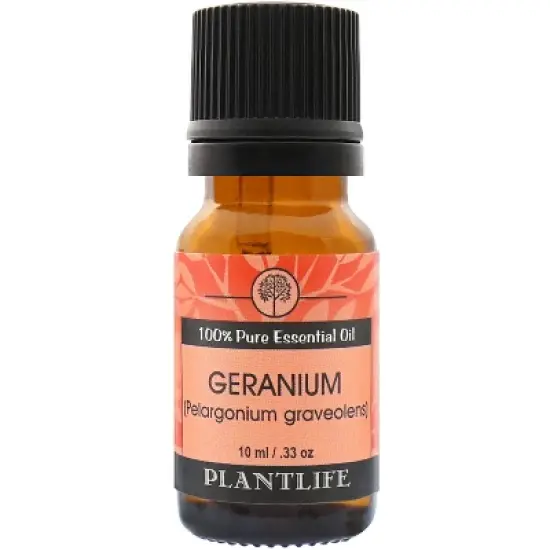 Plantlife Geranium Aromatherapy Essential Oil &ndash; 100% Pure, Therapeutic Grade, No Additives or Fillers, 10 ml image {3}