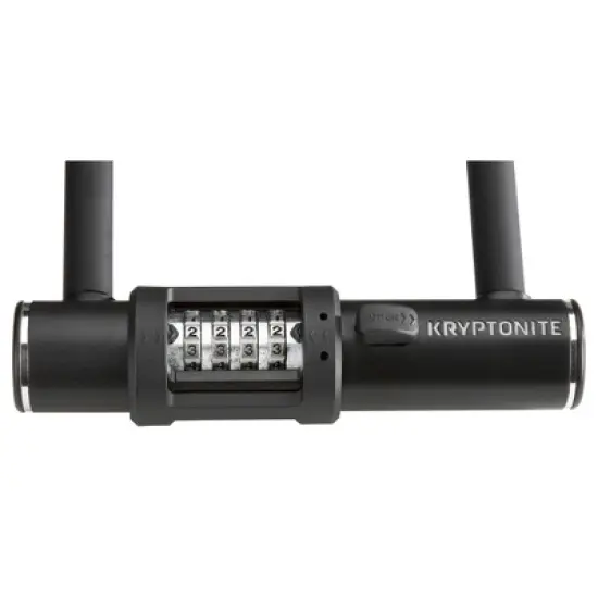Kryptonite Combination U-Lock - Black: Secure Bike Lock, U-Locks Type image {4}