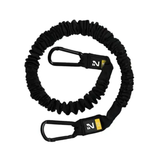 Iron Neck Dynamic Training Bands with Max Resistance | Train, Workout, or Rehab Training Band | Stretches from 3 to 9 ft | Cloth-Wrapped image {7}