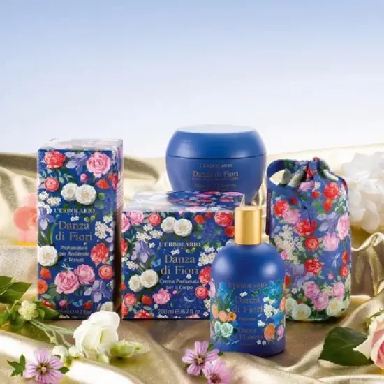 L'Erbolario Dance of Flowers Perfumed Body Cream - Body Cream for Dry Skin - 6.7 oz image {4}