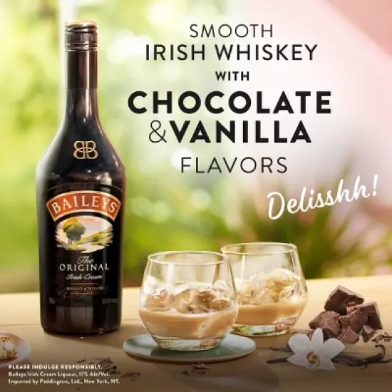 Baileys Irish Cream Liqueur Minis - 3pk/100ml Bottles image {1}